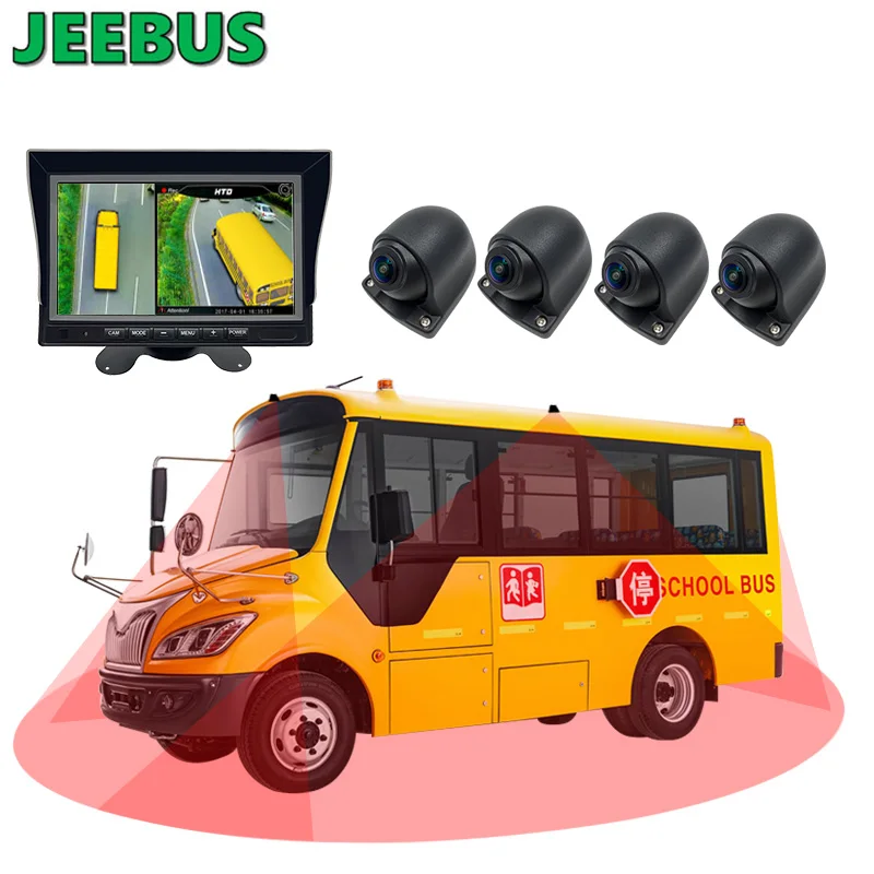 HD Bird Eye View Night Vision Monitoring 360 Degree 3D Panoramic Car Camera System
HD Bird Eye View Night Vision Monitoring 360 Degree 3D Panoramic Car Camera System
