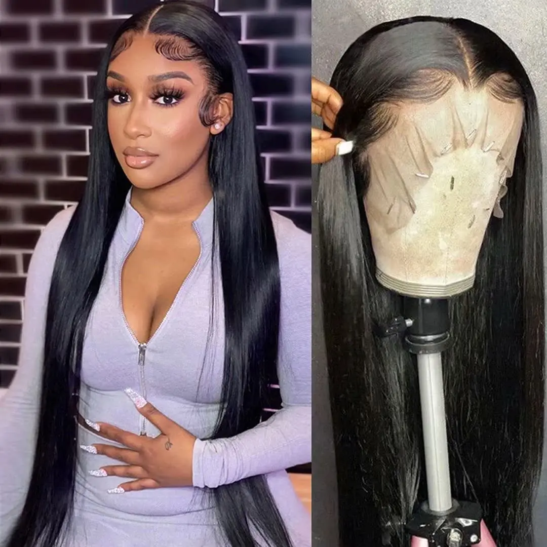 Indian Bone Straight Human Hair Wig 13x4 Lace Front Human Hair Wig 4x4 Closure PrePlucked Remy 13x1 Frontal For Women 10"-30"
Indian Bone Straight Human Hair Wig 13x4 Lace Front Human Hair Wig 4x4 Closure PrePlucked Remy 13x1 Frontal For Women 10"-30"