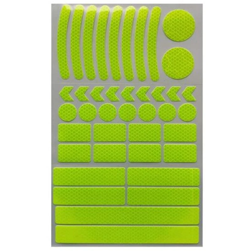 42Pcs Reflective Stickers, Reflective Helmet Bicycle Stickers, Reflective Decals, Bike Reflective Tape, For Bicycle
42Pcs Reflective Stickers, Reflective Helmet Bicycle Stickers, Reflective Decals, Bike Reflective Tape, For Bicycle