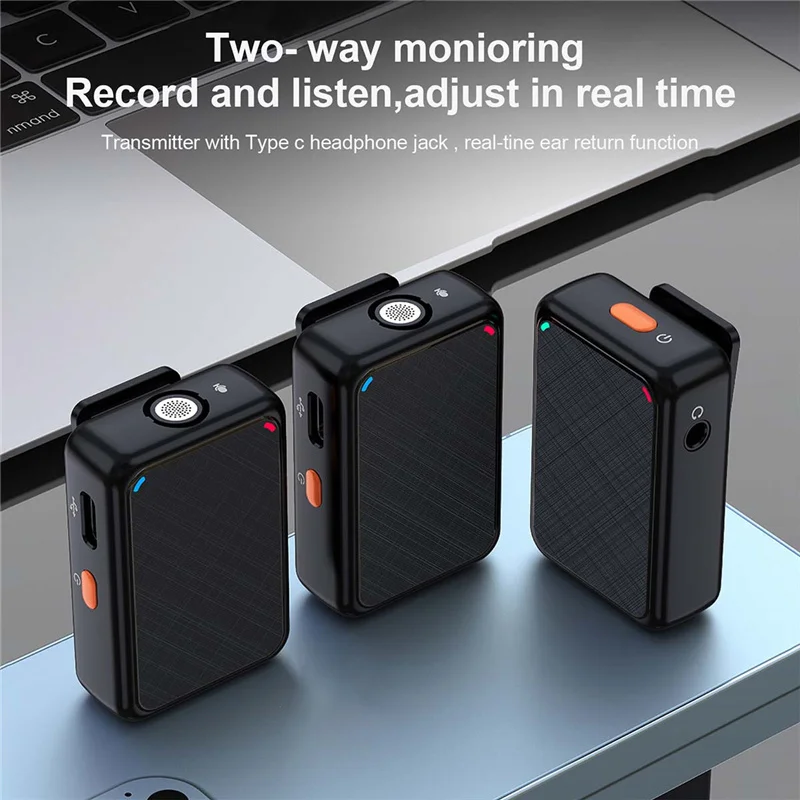 Wireless Lavalier Recording Microphone Dual Channel Lapel Mic System with 98ft For Smartphone DSLR Camera DV Vlog YouTube Live
Wireless Lavalier Recording Microphone Dual Channel Lapel Mic System with 98ft For Smartphone DSLR Camera DV Vlog YouTube Live