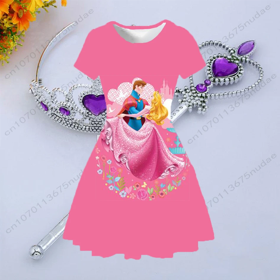 

Disney Moana Mermaid Dresses Girl Clothes Women's Summer Dress 2022 15 Year Old Dress for Young Girls Me Contro Te Rapunzel Tutu