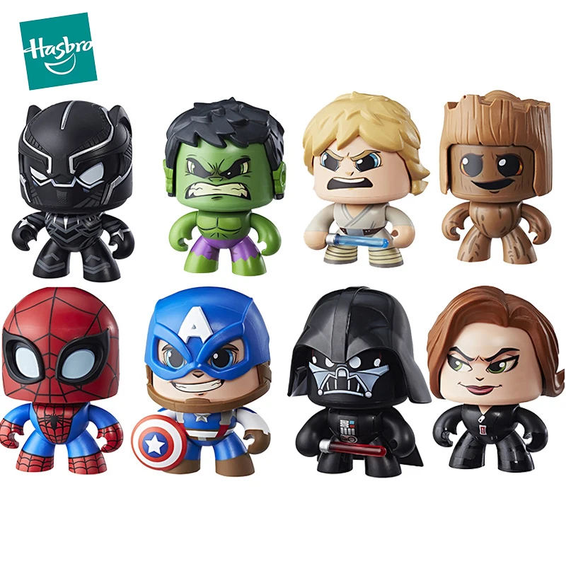 Hasbro Mighty Muggs Marvel Avengers Star Wars Face-changing Dolls Anime Figure Action Stress Relief Kids Toys for Children Gift
Hasbro Mighty Muggs Marvel Avengers Star Wars Face-changing Dolls Anime Figure Action Stress Relief Kids Toys for Children Gift