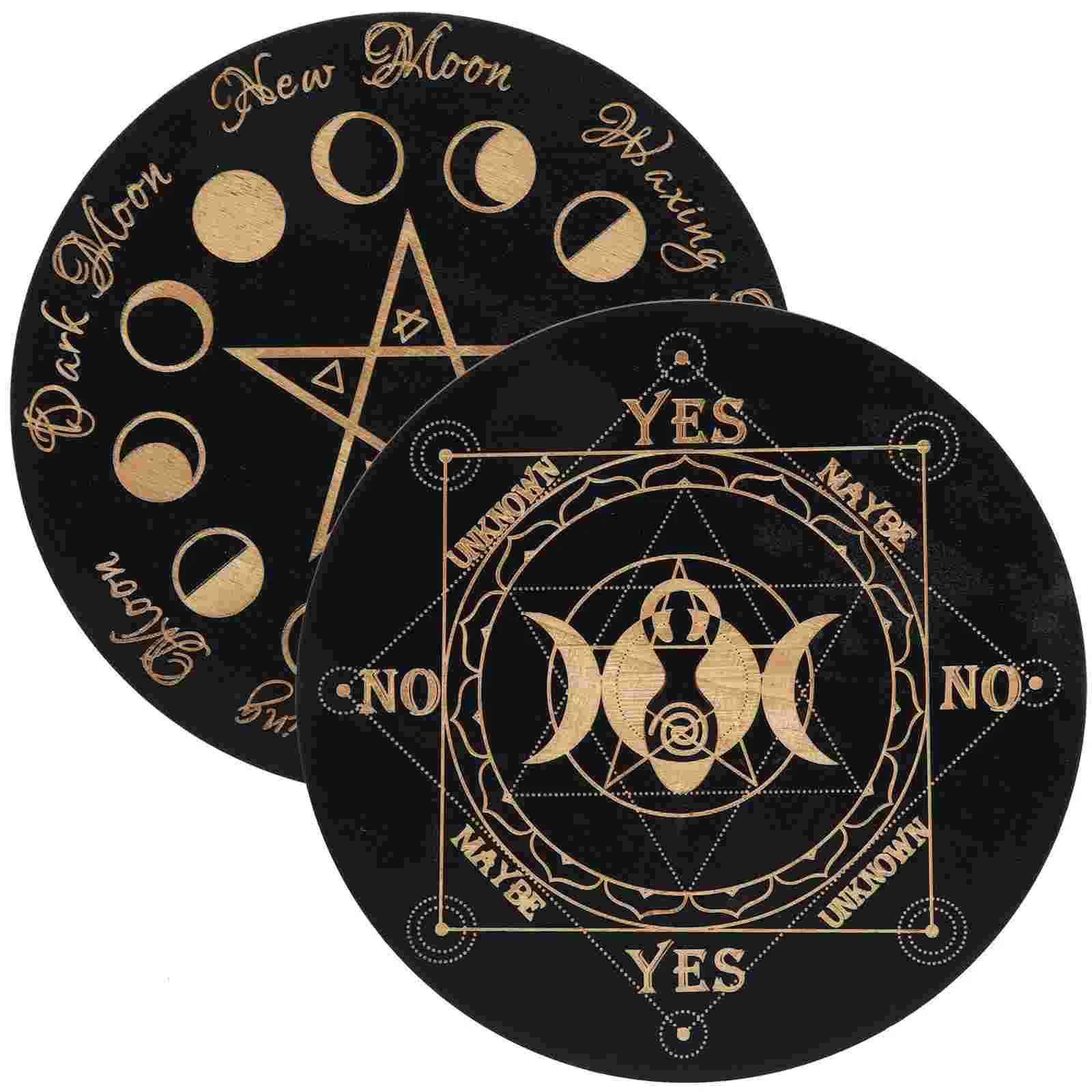 2Pcs Divination Board Wood Divination Message Board Divination Tools Divination Message Board Wood Divination Board
2Pcs Divination Board Wood Divination Message Board Divination Tools Divination Message Board Wood Divination Board