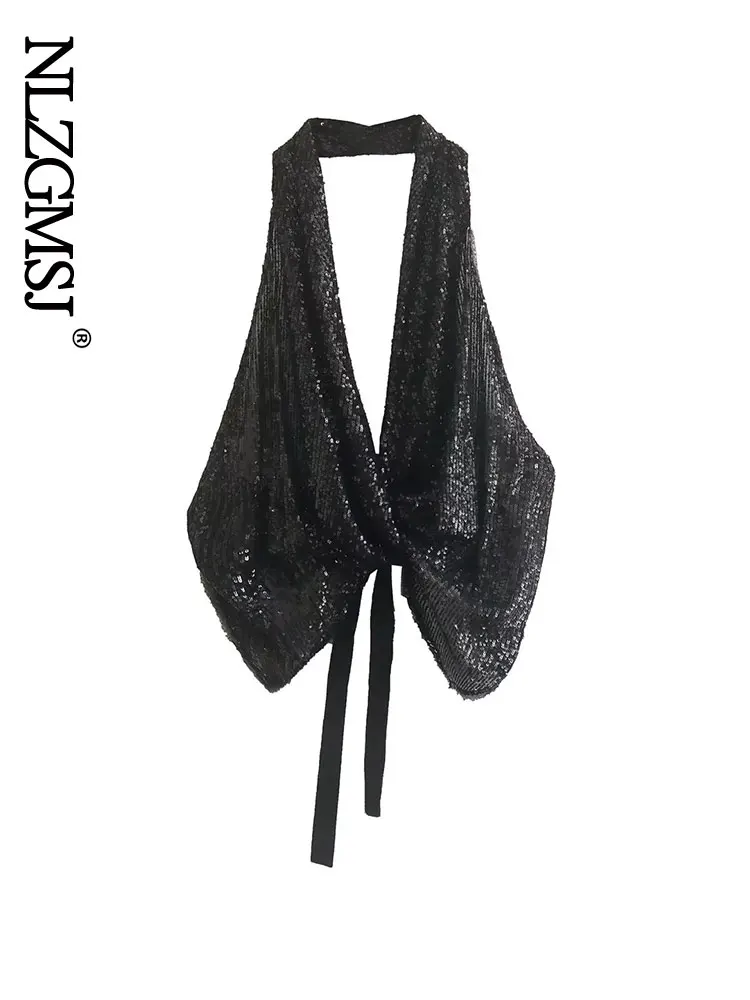 Женская майка Nlzgmsj в стиле Харадзюку на весну и лето, с высоким воротником, короткая дизайнерская майка с кольцом для девушек, женские малень...
Женская майка Nlzgmsj в стиле Харадзюку на весну и лето, с высоким воротником, короткая дизайнерская майка с кольцом для девушек, женские малень...