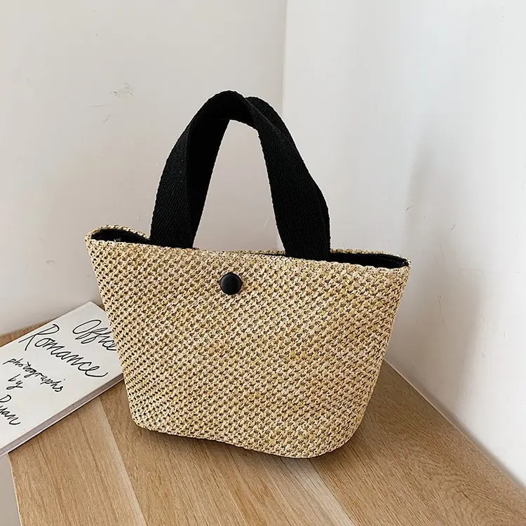 Elegant Ladies Straw Woven Handbag Women Holiday Beach Casual Tote Top-Handle Bags Fashion Retro Shoulder Bags 2023
Elegant Ladies Straw Woven Handbag Women Holiday Beach Casual Tote Top-Handle Bags Fashion Retro Shoulder Bags 2023