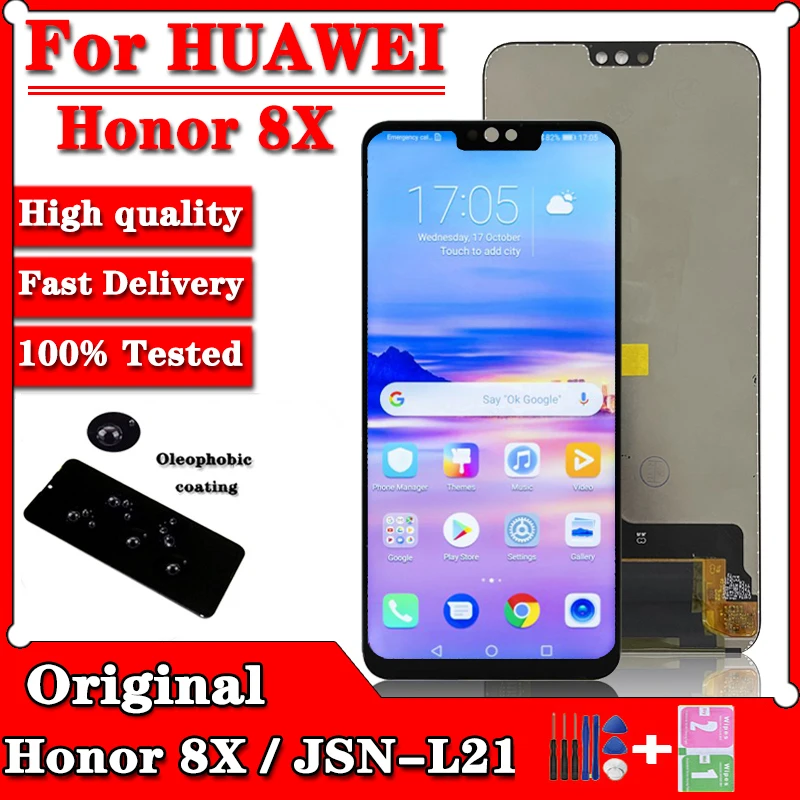 6,5 "Оригинальный ЖК-дисплей для Huawei Honor 8X JSN-AL00 JSN-L22 JSN-L21 Полный ЖК-дисплей + цифровой преобразователь сенсорного экрана в сборе
6,5 "Оригинальный ЖК-дисплей для Huawei Honor 8X JSN-AL00 JSN-L22 JSN-L21 Полный ЖК-дисплей + цифровой преобразователь сенсорного экрана в сборе