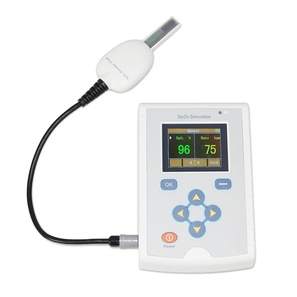 CONTEC MS100 ECG EKG Pulse Oximetry SpO2 ecg Simulator 
CONTEC MS100 ECG EKG Pulse Oximetry SpO2 ecg Simulator