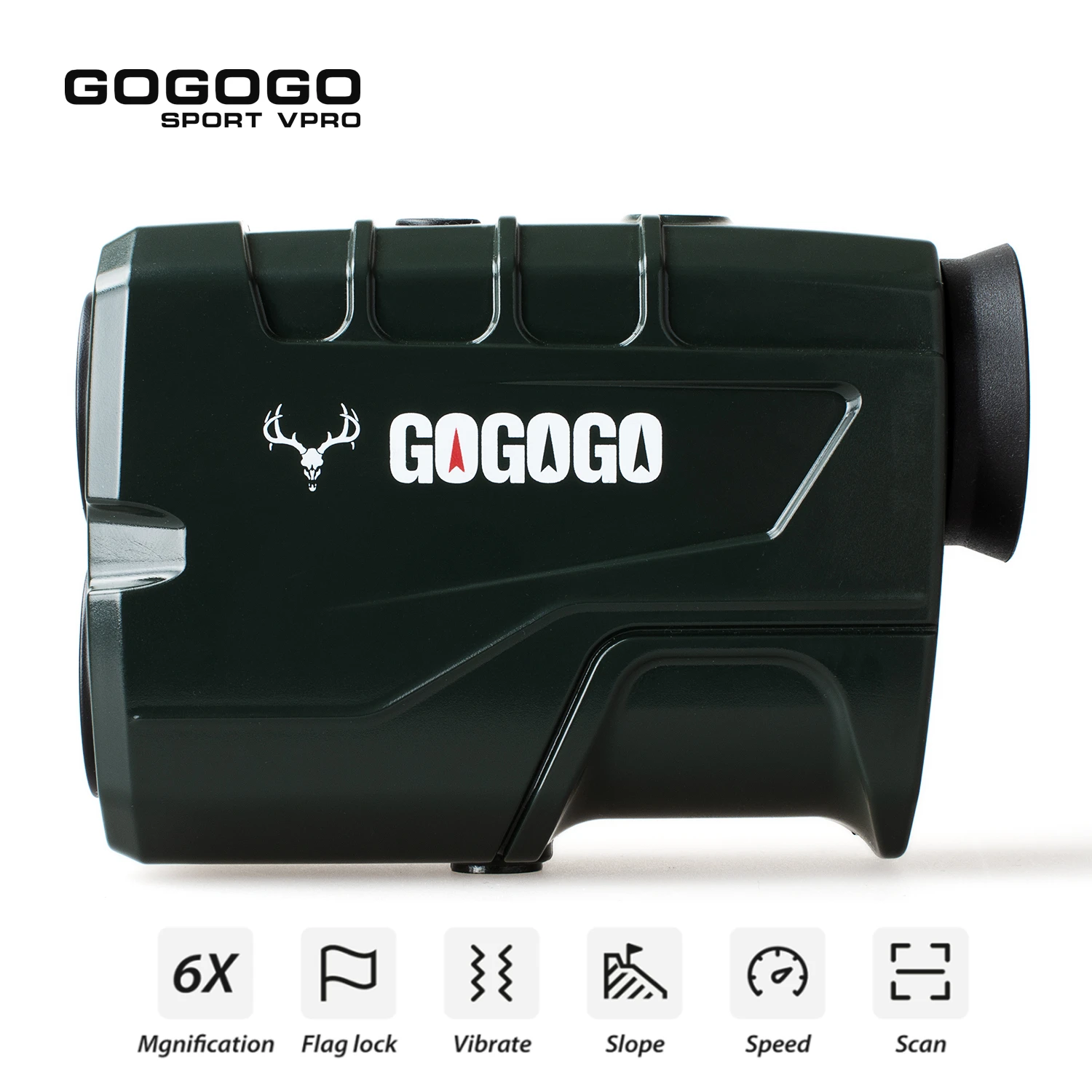 Gogogo Sport Vpro1000m Hunting Rangefinder Military Laser Distance with Meter Speed Scan Slope Mode Range Finder for Golf GS19G 
Gogogo Sport Vpro1000m Hunting Rangefinder Military Laser Distance with Meter Speed Scan Slope Mode Range Finder for Golf GS19G