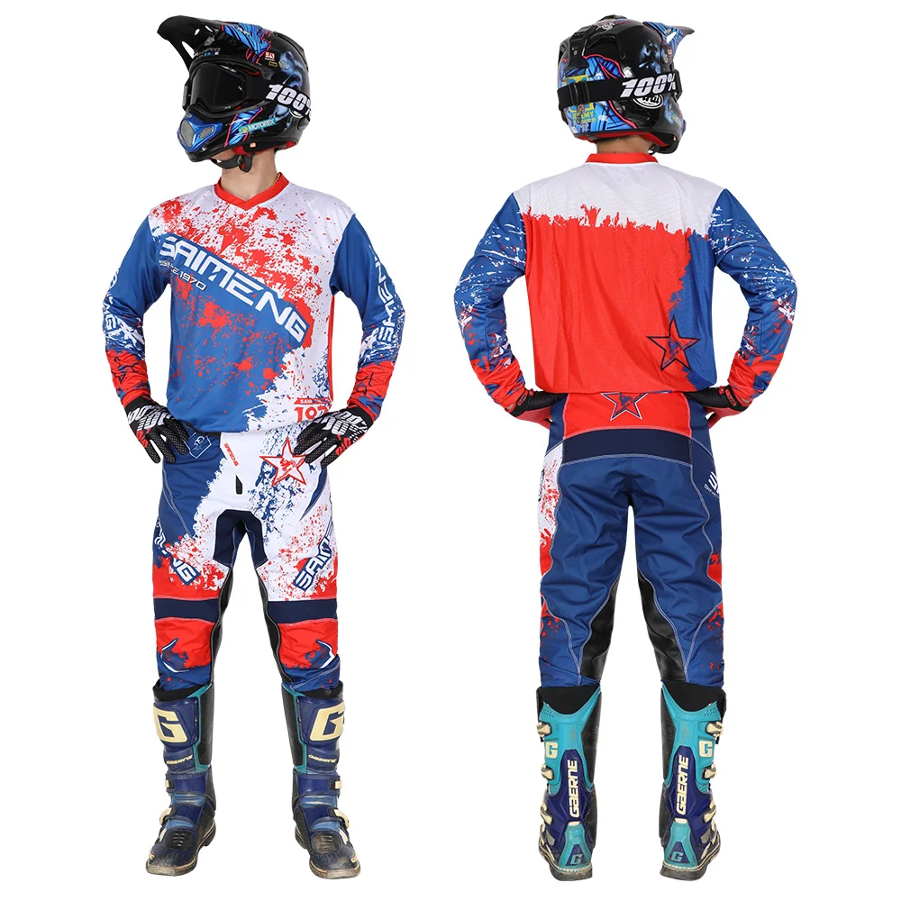 Motocross gear set Jersey and Pants Motorcycle Mens Kits woman mountain MX Off-road racing suit mountain Enduro
Motocross gear set Jersey and Pants Motorcycle Mens Kits woman mountain MX Off-road racing suit mountain Enduro