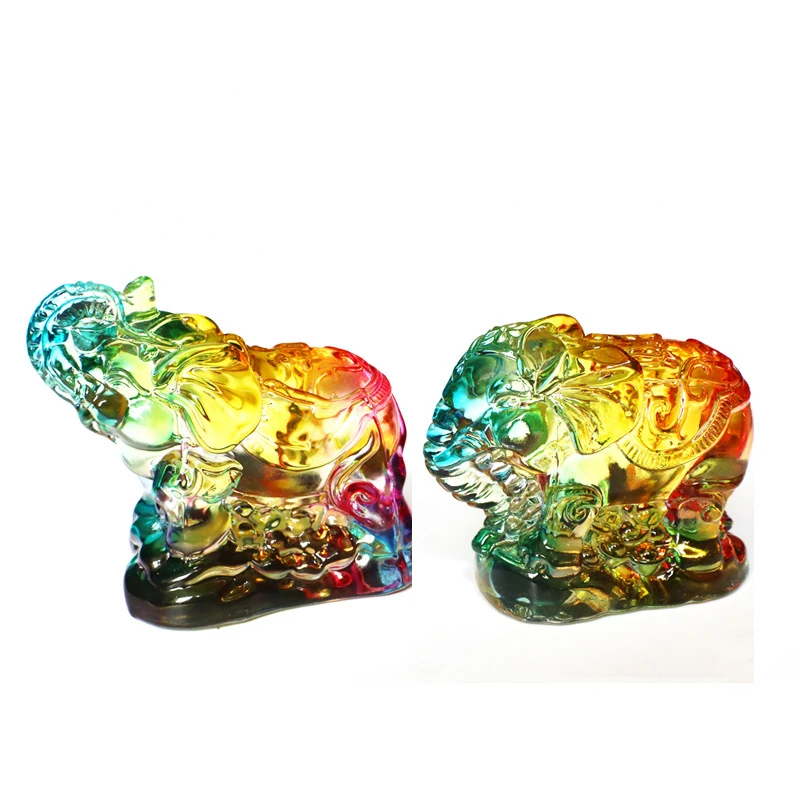 Crystal Glass Elephant Figurines Table Ornament Sculpture Wild Life Handmade Craft Hand Blown Art Home Decor Gift
Crystal Glass Elephant Figurines Table Ornament Sculpture Wild Life Handmade Craft Hand Blown Art Home Decor Gift