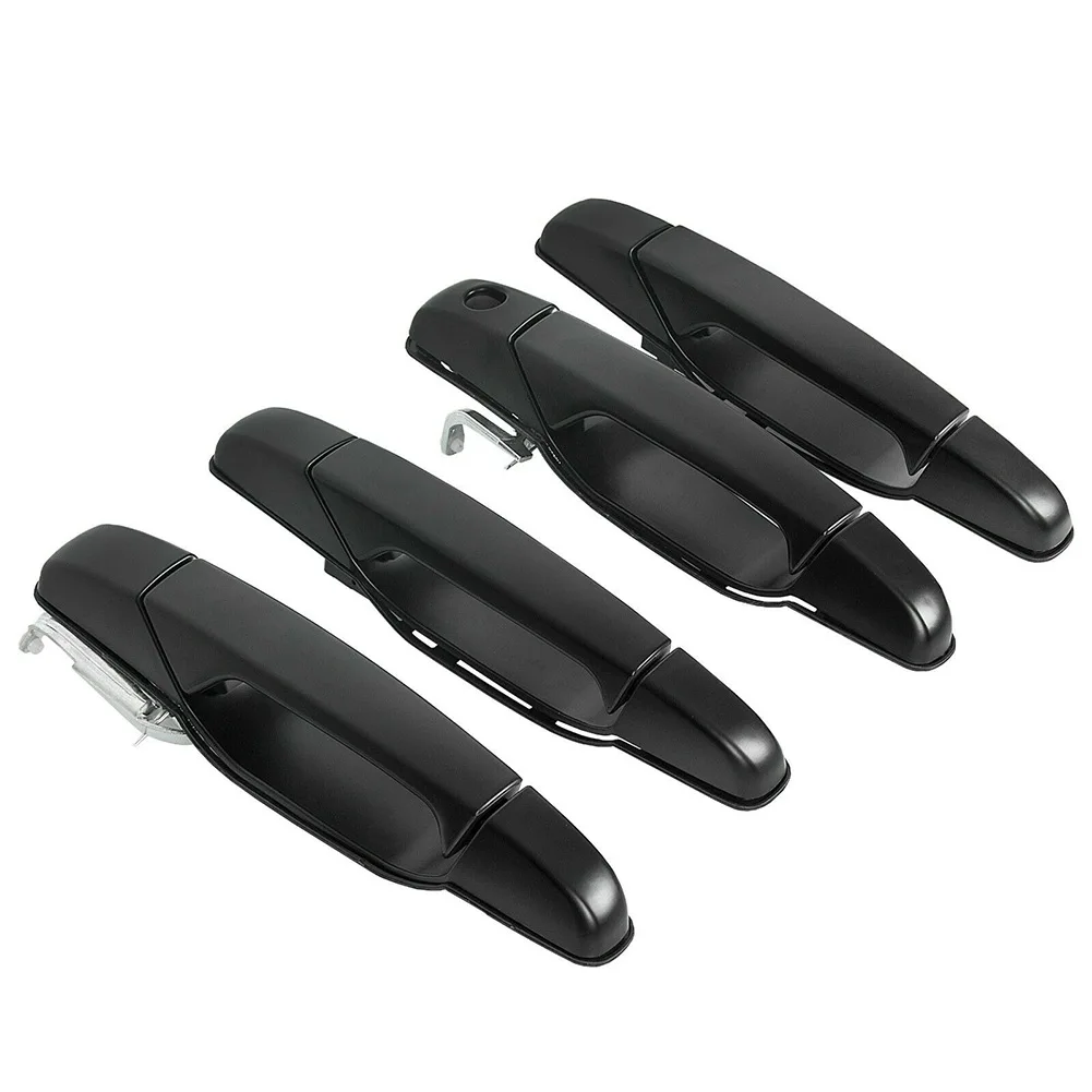 4× Exterior Front & Rear Door Handles Set BLACK For 07-14 Tahoe Silverado Yukon 1999-2006 GMC Yukon / Yukon XL
4× Exterior Front & Rear Door Handles Set BLACK For 07-14 Tahoe Silverado Yukon 1999-2006 GMC Yukon / Yukon XL