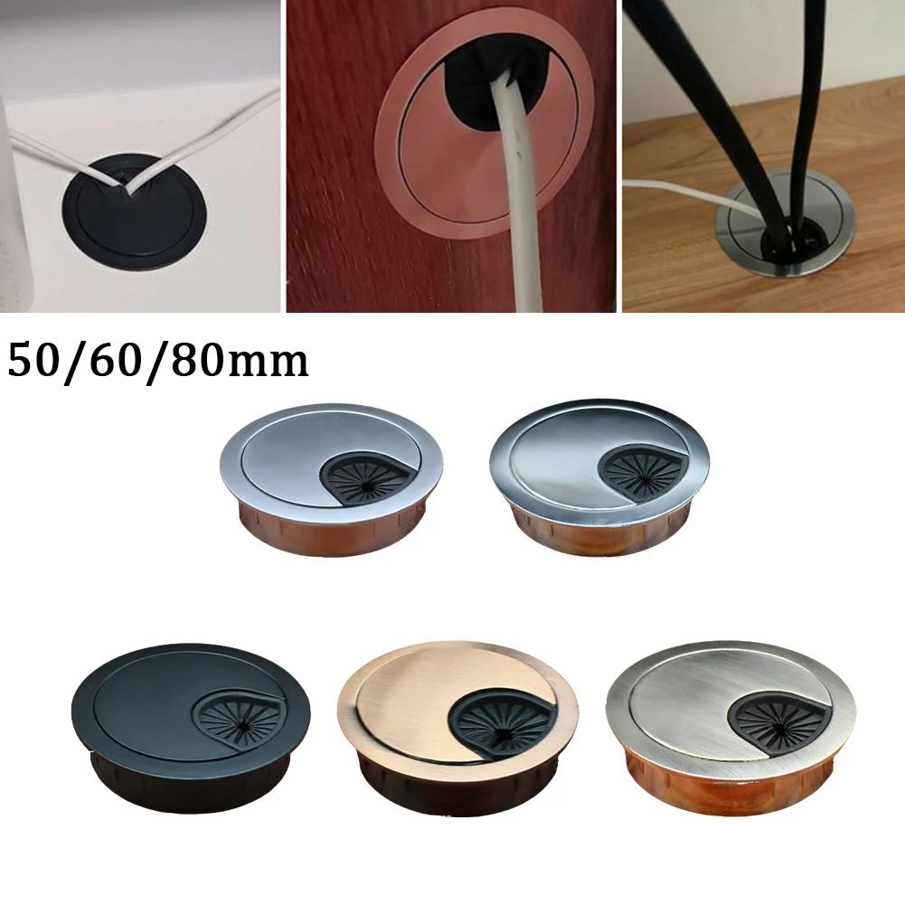 1PC Zinc Alloy Desk Wire Hole Cover Computer Tidy Grommet Table Cable Outlet Port Surface Line Box Table Cable Fastener Hardware
1PC Zinc Alloy Desk Wire Hole Cover Computer Tidy Grommet Table Cable Outlet Port Surface Line Box Table Cable Fastener Hardware