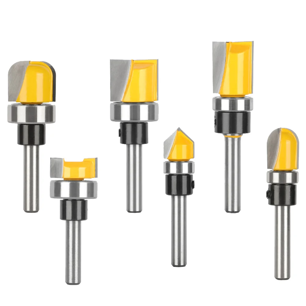 1pc Milling Cutter 6mm Shank Bowl & Tray Router Bit Round Nose Woodworking Corner Imitation Deep Round Bottom Knife
1pc Milling Cutter 6mm Shank Bowl & Tray Router Bit Round Nose Woodworking Corner Imitation Deep Round Bottom Knife