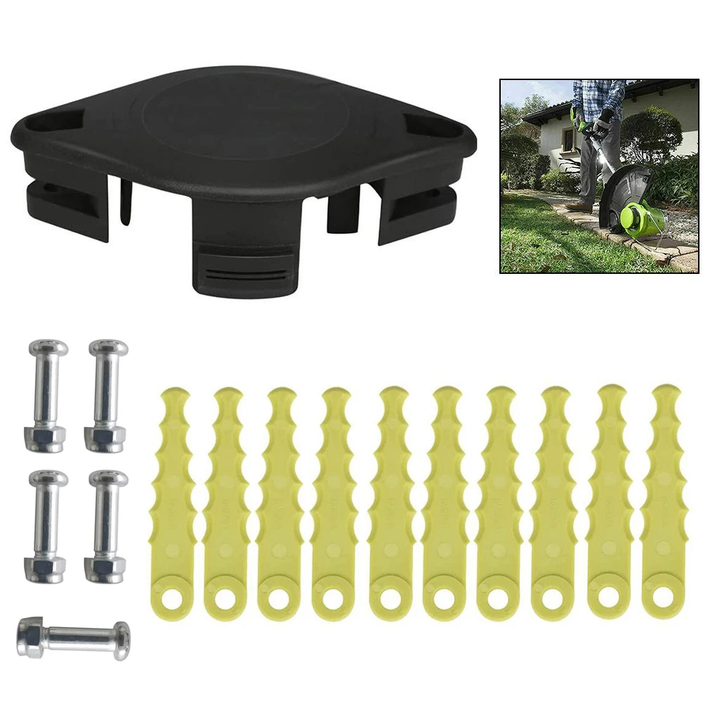 Plastic Dual Blade For Ryobi RAC155 Heavy Duty Trimming Head 18V Cordless Lawn Trimmer Serrated Edge Grass Strimmer Garden Tool
Plastic Dual Blade For Ryobi RAC155 Heavy Duty Trimming Head 18V Cordless Lawn Trimmer Serrated Edge Grass Strimmer Garden Tool