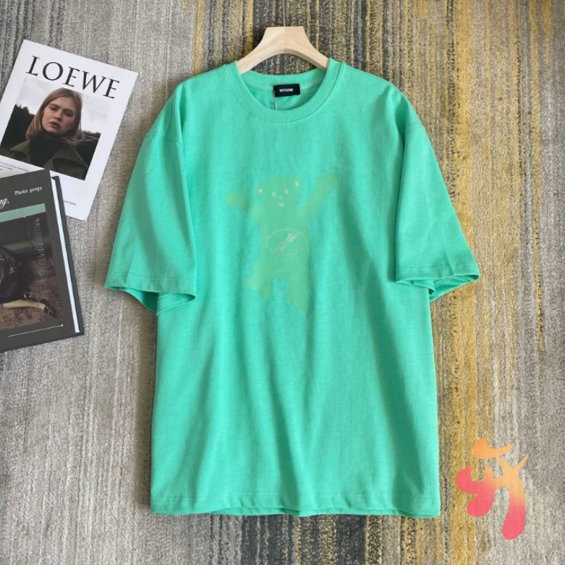 We11done Oversized Short Sleeve Men Women High Quality Gradient Bear Logo T Shirt Welldone T Shirt
We11done Oversized Short Sleeve Men Women High Quality Gradient Bear Logo T Shirt Welldone T Shirt