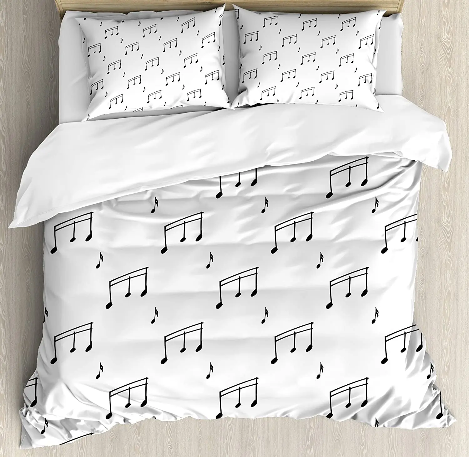 Music Bedding Set For Bedroom Bed Home Musical Notes Theme Melody Sonata Singing Song Duvet Cover Quilt Cover And Pillowcase
Music Bedding Set For Bedroom Bed Home Musical Notes Theme Melody Sonata Singing Song Duvet Cover Quilt Cover And Pillowcase