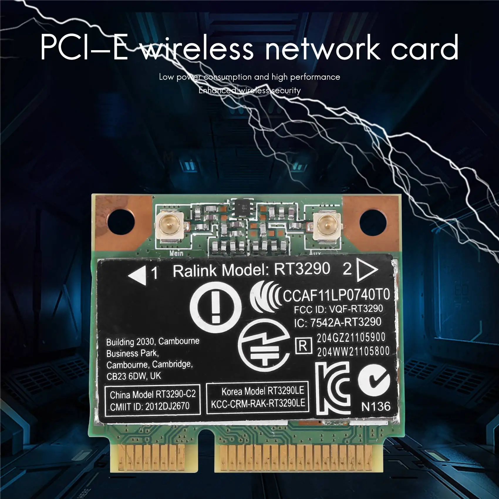 150 Мбит/с 2,4 ГГц RT3290 802.11b/G/N беспроводной Wlan WIFI + Bluetooth BT 3,0 Half Mini PCI-E Card для HP CQ58 M4 M6 4445S DV4
150 Мбит/с 2,4 ГГц RT3290 802.11b/G/N беспроводной Wlan WIFI + Bluetooth BT 3,0 Half Mini PCI-E Card для HP CQ58 M4 M6 4445S DV4