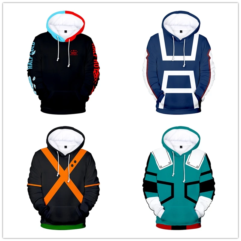 3D My Hero Academia Print Hoodie Men Women Boku no Hero Academia Cosplay Costume Sweatshirt School Uniform Jacket Hoodies
3D My Hero Academia Print Hoodie Men Women Boku no Hero Academia Cosplay Costume Sweatshirt School Uniform Jacket Hoodies