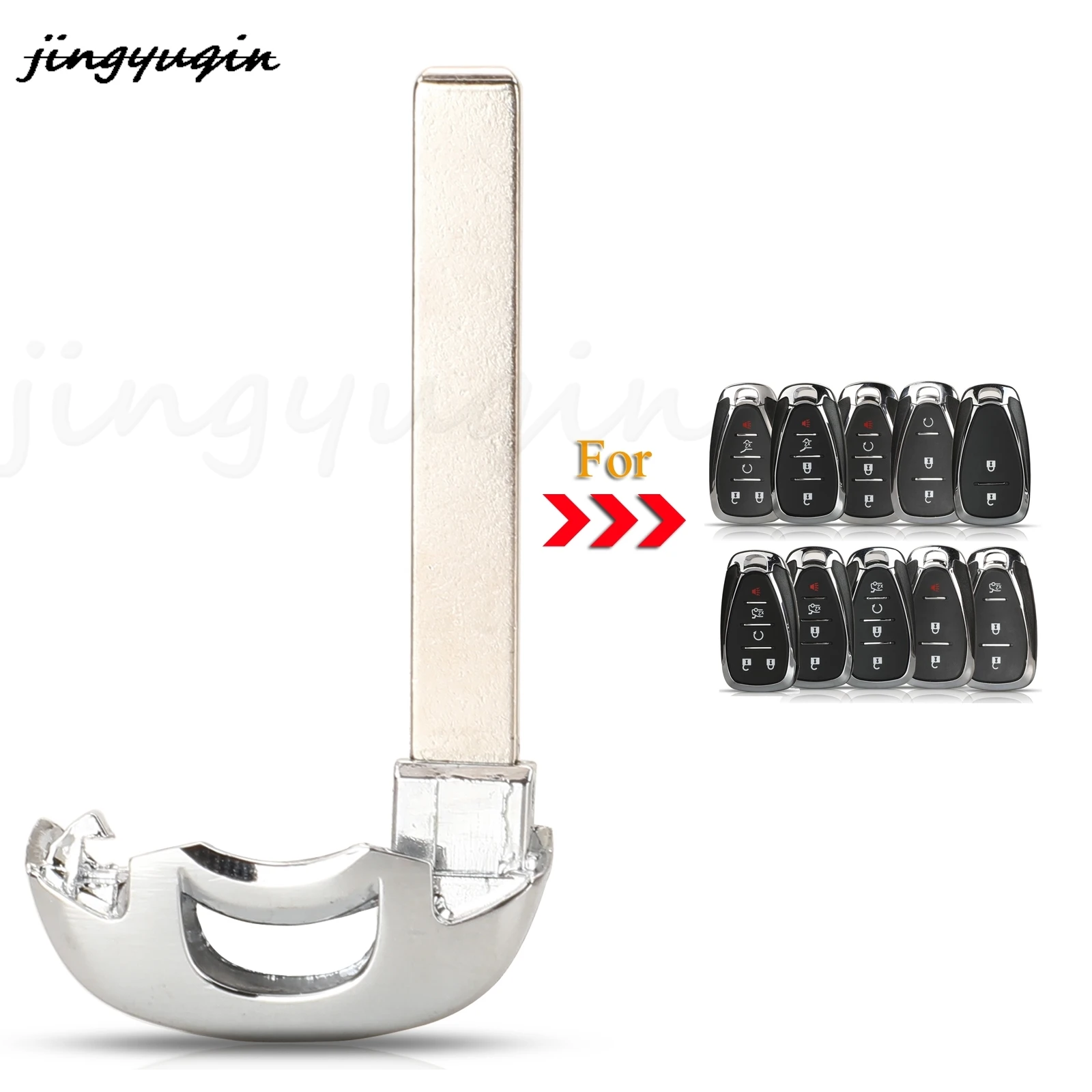 Jingyuqin дистанционный смарт-ключ без ключа аварийная вставка необрезанное лезвие пустое для Chevrolet Camaro Volt Malibu XL Equinox HU100 лезвие 
Jingyuqin дистанционный смарт-ключ без ключа аварийная вставка необрезанное лезвие пустое для Chevrolet Camaro Volt Malibu XL Equinox HU100 лезвие
