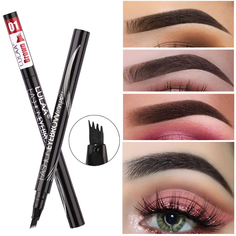 1PC Sketch 4-Fork Liquid Eyebrow Pencil Waterproof Brown Black Brow Tattoo Dye Tint Pen Long Lasting Makeup Eyebrow Cosmetic
1PC Sketch 4-Fork Liquid Eyebrow Pencil Waterproof Brown Black Brow Tattoo Dye Tint Pen Long Lasting Makeup Eyebrow Cosmetic