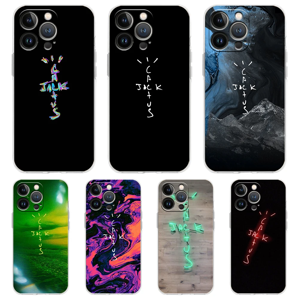 Cactus Jack Transparent Bag Phone Case Cover for iPhone 14 13 12 11 Pro Max X XS Max 14 7 8 Plus Shockproof Soft Shell Funda Bag
Cactus Jack Transparent Bag Phone Case Cover for iPhone 14 13 12 11 Pro Max X XS Max 14 7 8 Plus Shockproof Soft Shell Funda Bag