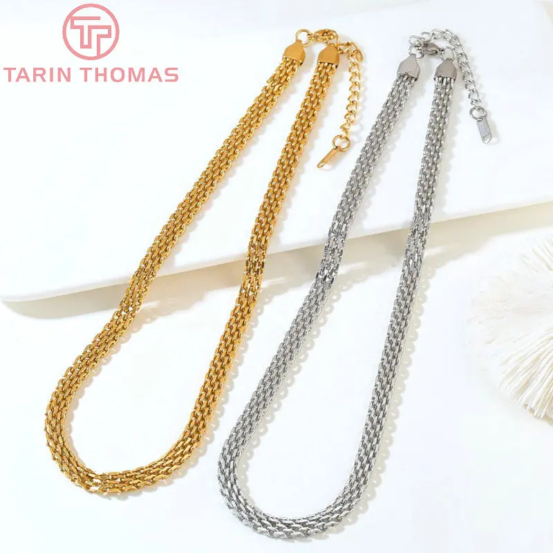 (6496) 1 Piece Length 46CM 24K Gold Color Stainless Steel Finished Chains Necklace Chains High Quality Jewelry Accessories
(6496) 1 Piece Length 46CM 24K Gold Color Stainless Steel Finished Chains Necklace Chains High Quality Jewelry Accessories