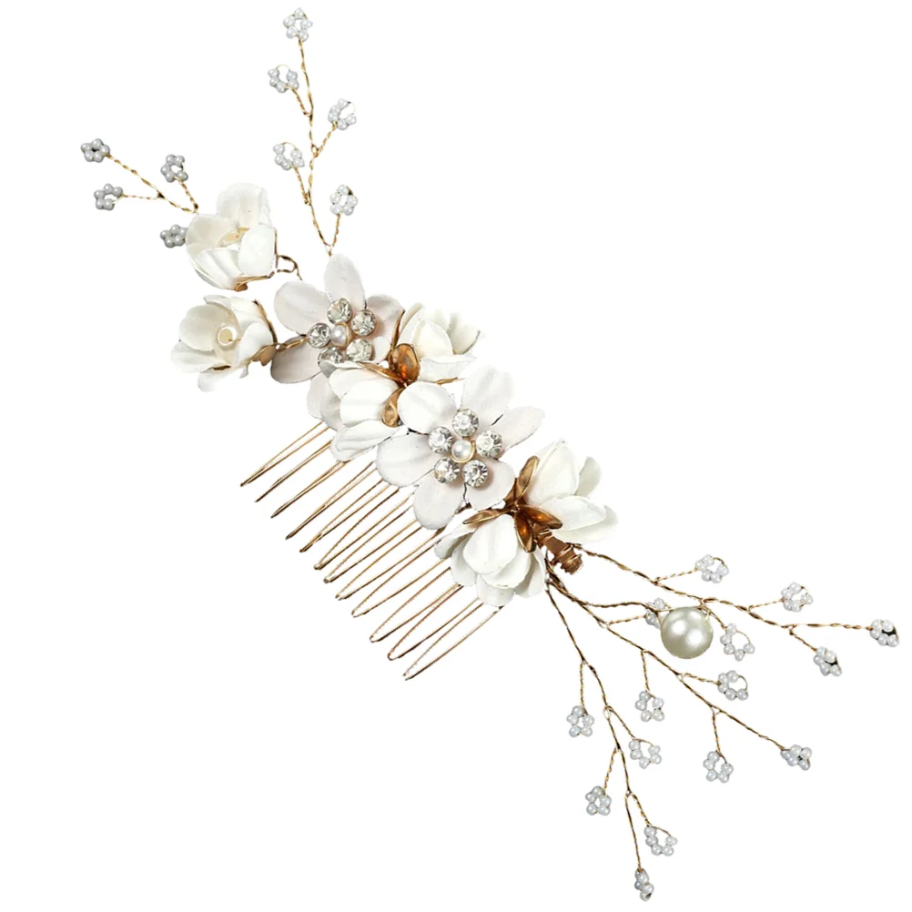 Flower Hair Comb Rhinestone Wedding Bridal Accessories Aesthetic Metal Decorative Women Fairy Jewelry Bride
Flower Hair Comb Rhinestone Wedding Bridal Accessories Aesthetic Metal Decorative Women Fairy Jewelry Bride