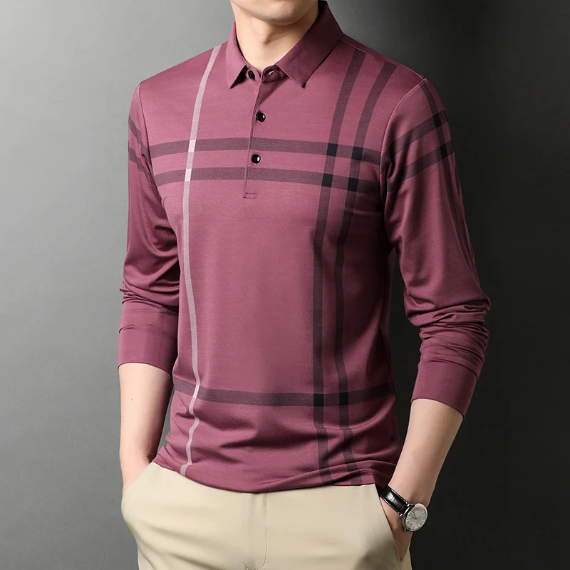 High-end Designers New High Quality Leisure Fashion Brand Polo Shirts Men Long Sleeve Shirt Men Clothes
High-end Designers New High Quality Leisure Fashion Brand Polo Shirts Men Long Sleeve Shirt Men Clothes