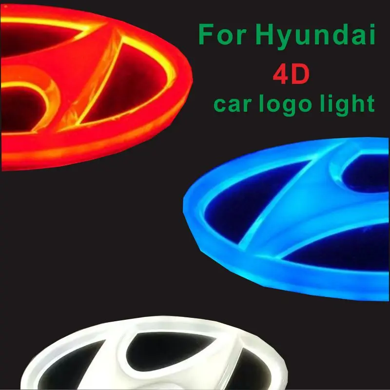 For Hyundai I30 Rena Yuedong front logo Sonata Lingxiang Tucson IX35 car 4D front car logo light LED badge light modified light
For Hyundai I30 Rena Yuedong front logo Sonata Lingxiang Tucson IX35 car 4D front car logo light LED badge light modified light