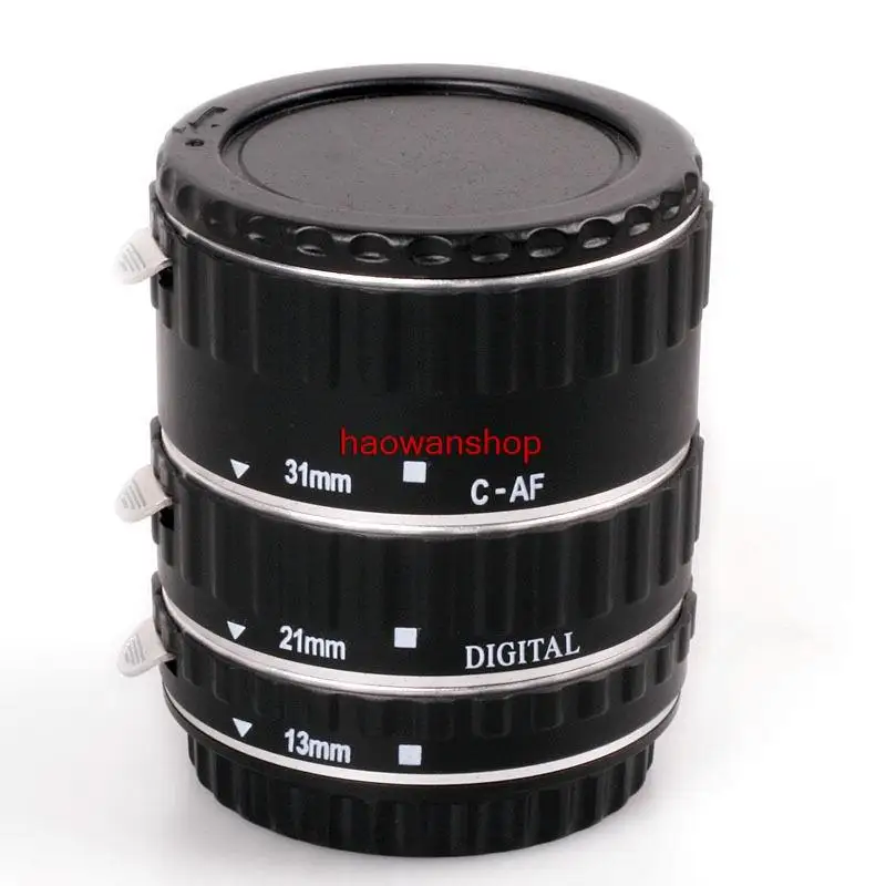 Metal AF Auto Focus Macro Extension Tube Ring For EF EF-S 60D 650D 5DII 70D 5d3 silver
Metal AF Auto Focus Macro Extension Tube Ring For EF EF-S 60D 650D 5DII 70D 5d3 silver