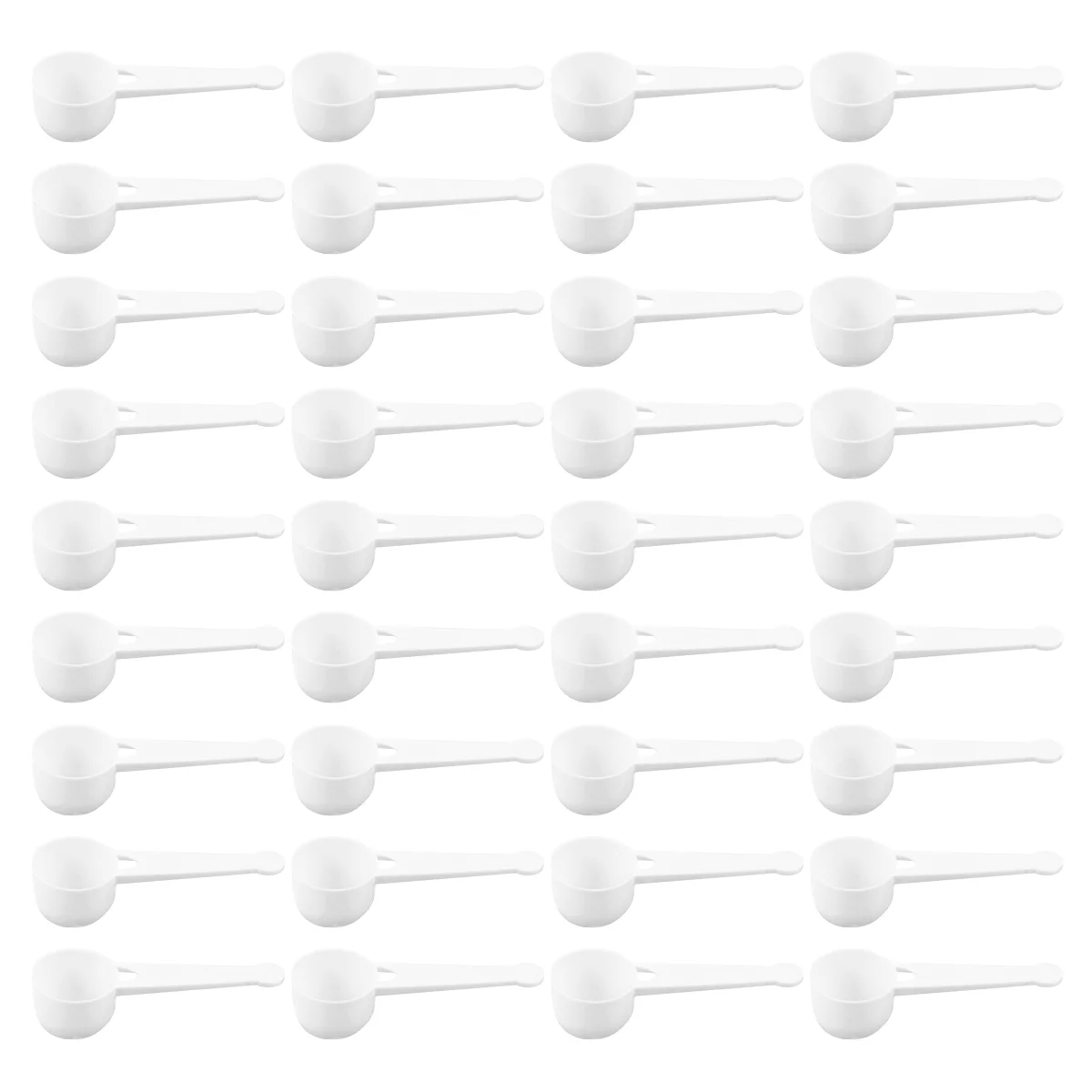 100 Pcs Coffee Powder Measuring Spoon White Salt Spoons Mini Plastic Cooking Tools & scales
100 Pcs Coffee Powder Measuring Spoon White Salt Spoons Mini Plastic Cooking Tools & scales