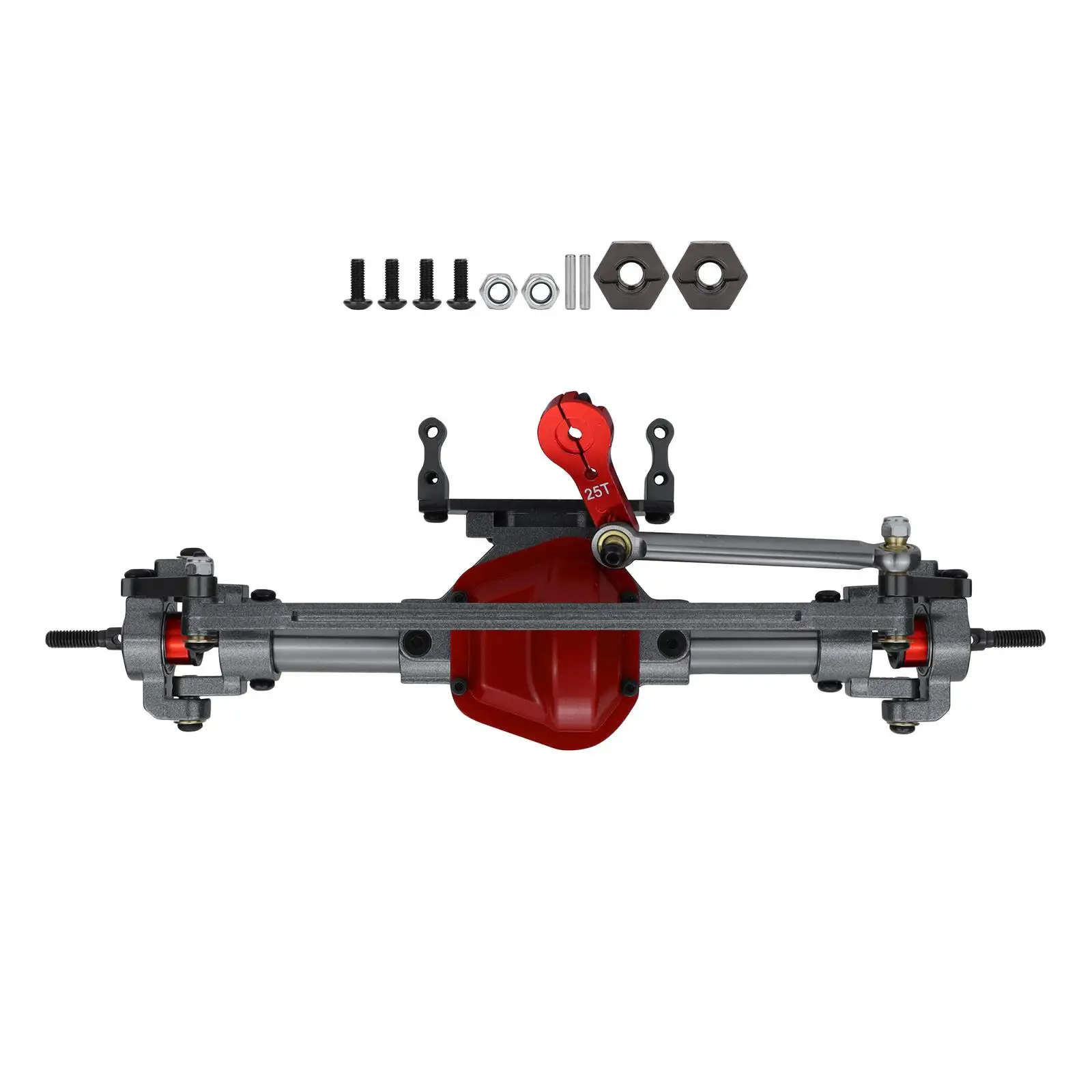 Metal Front Axle with Servo Base for Axial SCX10 D90 RC Hobby Car Model Buggy Crawler DIY Accs
Metal Front Axle with Servo Base for Axial SCX10 D90 RC Hobby Car Model Buggy Crawler DIY Accs