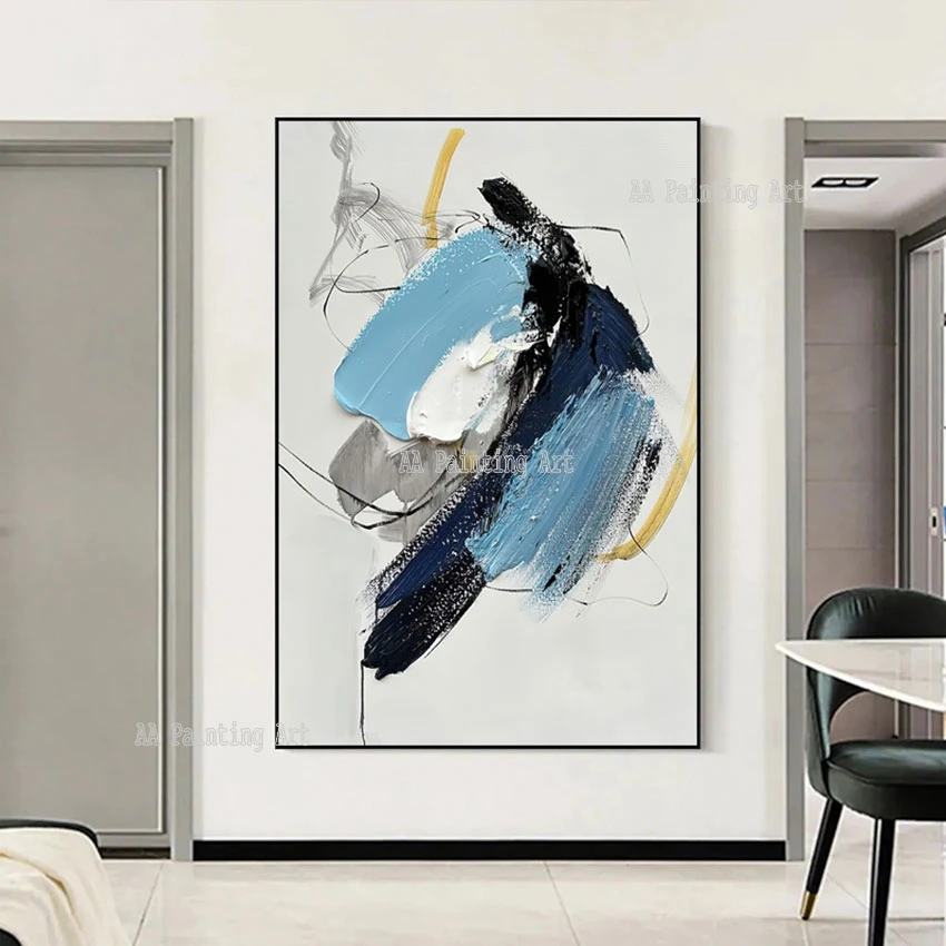 Modern Art Large Palette Knife Acrylic Abstract Paintings Picture On Canvas Hand Painted Texture Oil Painting Home Wall Decor
Modern Art Large Palette Knife Acrylic Abstract Paintings Picture On Canvas Hand Painted Texture Oil Painting Home Wall Decor