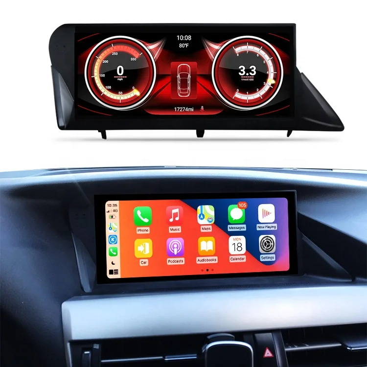 YZG 10.25 Inch 8 Core Android 10.0 Carplay DVD Player Touch Screen Multimedia Radio for Lexus RX 270 350 F Sport 2010 2009 2015
YZG 10.25 Inch 8 Core Android 10.0 Carplay DVD Player Touch Screen Multimedia Radio for Lexus RX 270 350 F Sport 2010 2009 2015