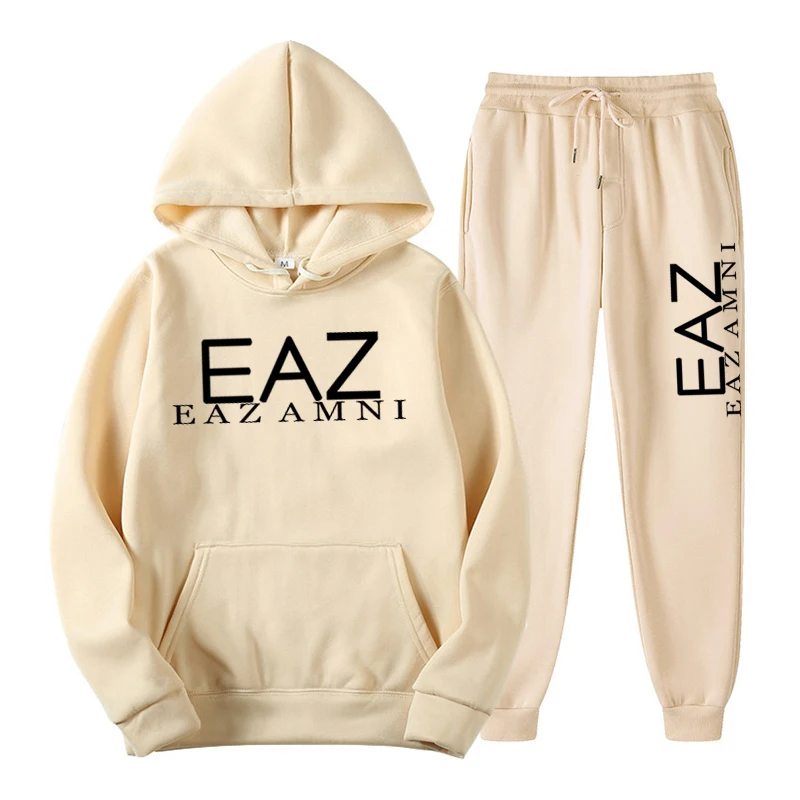Men's Women Brand Autumn Winter 2 Pieces Sets Tracksuit Hooded Sweatshirt+Pants Mens Sport Hoodies Running Sportswear Suit Male
Men's Women Brand Autumn Winter 2 Pieces Sets Tracksuit Hooded Sweatshirt+Pants Mens Sport Hoodies Running Sportswear Suit Male