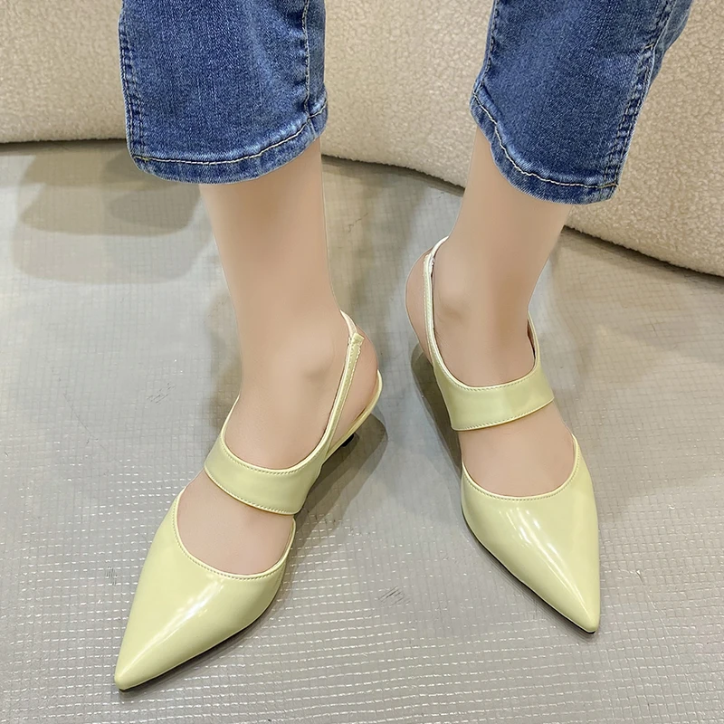 2023 Fashion Shoes for Women Slingbacks Women's High Heels Summer Slip-on Office Pumps Women Pointed Toe Thin Heels Shoes Ladies
2023 Fashion Shoes for Women Slingbacks Women's High Heels Summer Slip-on Office Pumps Women Pointed Toe Thin Heels Shoes Ladies