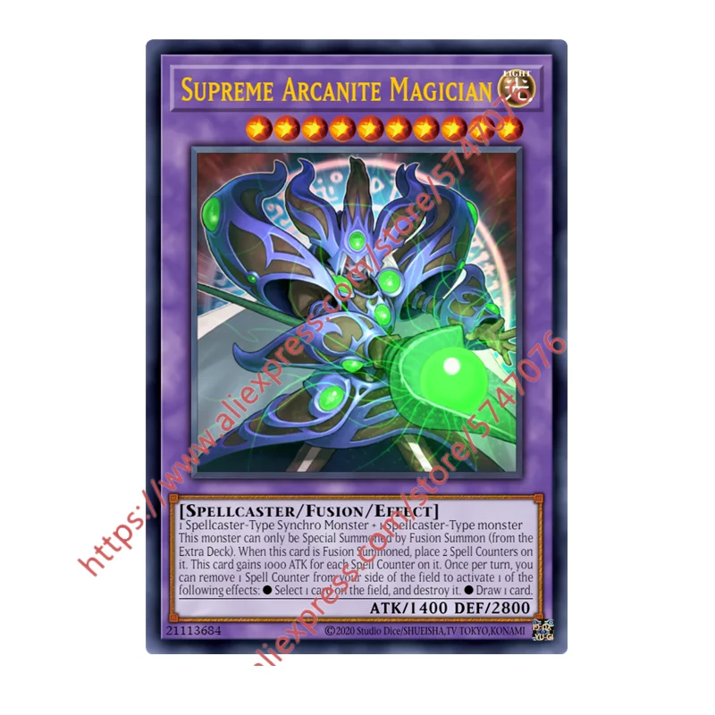 Yu Gi Oh Supreme Arcanite Magician SR Japanese English DIY Toys Hobbies Collectibles Game Collection Anime Cards
Yu Gi Oh Supreme Arcanite Magician SR Japanese English DIY Toys Hobbies Collectibles Game Collection Anime Cards