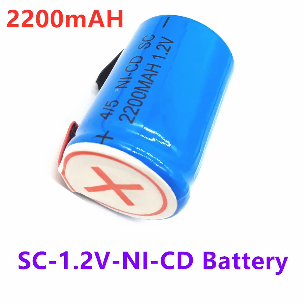 2021 NEW 100% Original 2-40pcs 4/5 SubC Sub C 1.2V 2200mAh Ni-Mh Rechargeable Battery Blue Cell with Tab
2021 NEW 100% Original 2-40pcs 4/5 SubC Sub C 1.2V 2200mAh Ni-Mh Rechargeable Battery Blue Cell with Tab