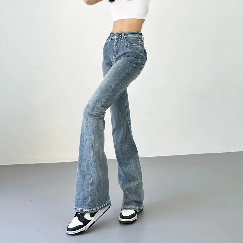Sweetheart TVVOVVIN Spicy Girl Versatile High Waist Straight Leg Casual Denim Pants Slim Fashion Shredded Cloth Pants 4G5V
Sweetheart TVVOVVIN Spicy Girl Versatile High Waist Straight Leg Casual Denim Pants Slim Fashion Shredded Cloth Pants 4G5V