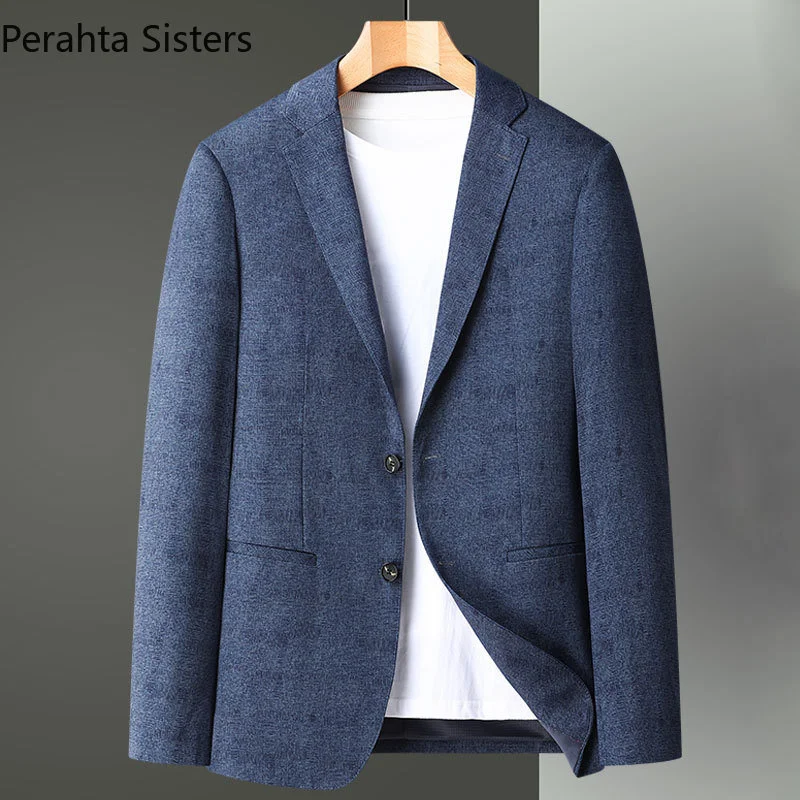 Brand High Spring Quality Mens Blazer Jacket Fashion Blue Light Business Slim Fit Casual Suits Exquisite Men Clothing 2023
Brand High Spring Quality Mens Blazer Jacket Fashion Blue Light Business Slim Fit Casual Suits Exquisite Men Clothing 2023