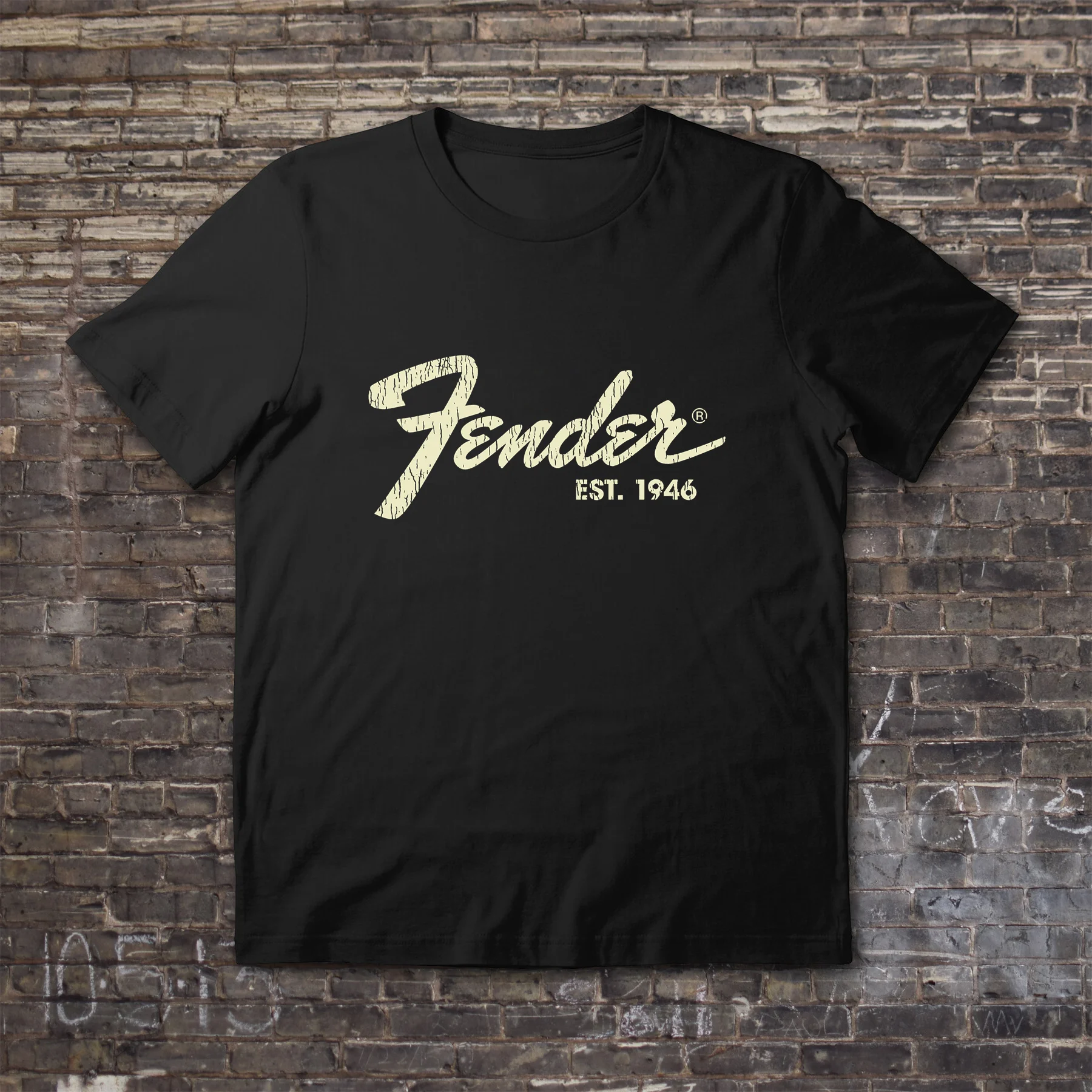 Amazing Male T Shirt Casual Oversized Essential Fender Classic Fender Est. 1946 T-shirt Men T-shirts Graphic Short Sleeve S-3XL
Amazing Male T Shirt Casual Oversized Essential Fender Classic Fender Est. 1946 T-shirt Men T-shirts Graphic Short Sleeve S-3XL