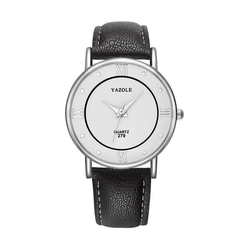 Quartz Watch For Men Women Simple Casual Fashion Roman Numerals White Collar Waterproof Lovers Leather Wristwatch Reloj Hombre
Quartz Watch For Men Women Simple Casual Fashion Roman Numerals White Collar Waterproof Lovers Leather Wristwatch Reloj Hombre