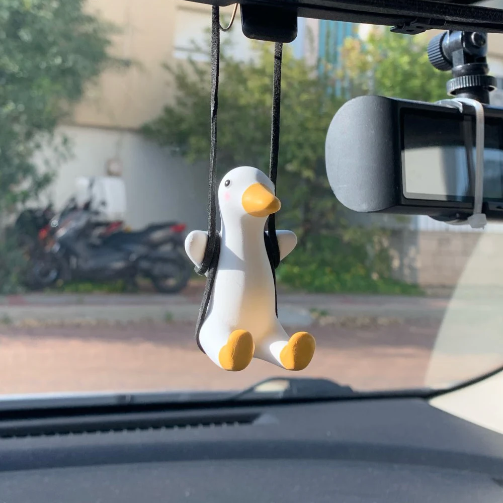 Color-Box Swing Duck Car Pendant Funny Swing Duck Car Hanging Ornament Car Rear View Mirror Pendant Cute Duck Car Decoration
Color-Box Swing Duck Car Pendant Funny Swing Duck Car Hanging Ornament Car Rear View Mirror Pendant Cute Duck Car Decoration