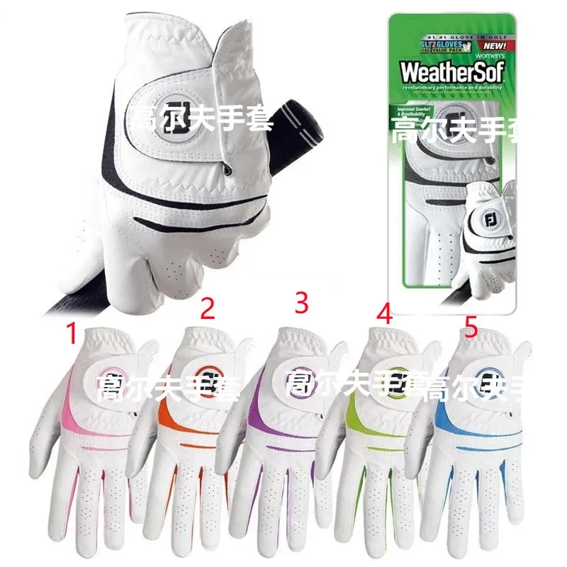 Golf accessories New golf gloves for men and women, hands made of lambskin, anti-skid, wear-resistant, breathable
Golf accessories New golf gloves for men and women, hands made of lambskin, anti-skid, wear-resistant, breathable
