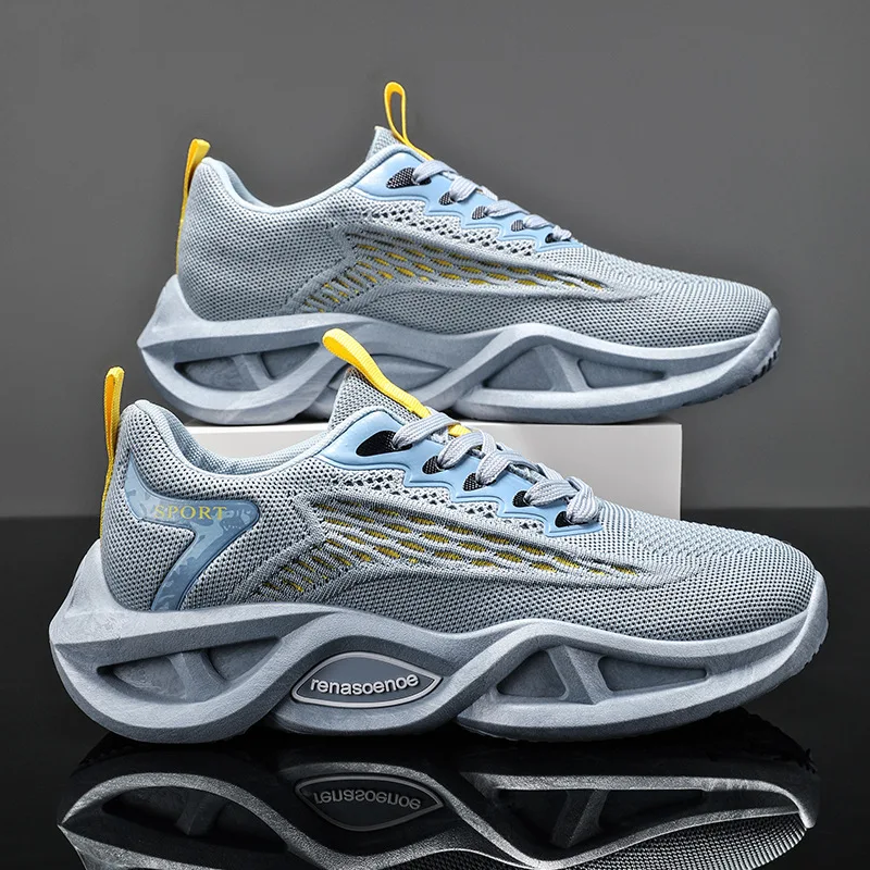 Men Casual Sneakers Platform Cushion Shoes Men's Soft Tenis Masculino Adulto Mens Designer Shoe Zapatos Hombre Mesh Running Shoe
Men Casual Sneakers Platform Cushion Shoes Men's Soft Tenis Masculino Adulto Mens Designer Shoe Zapatos Hombre Mesh Running Shoe