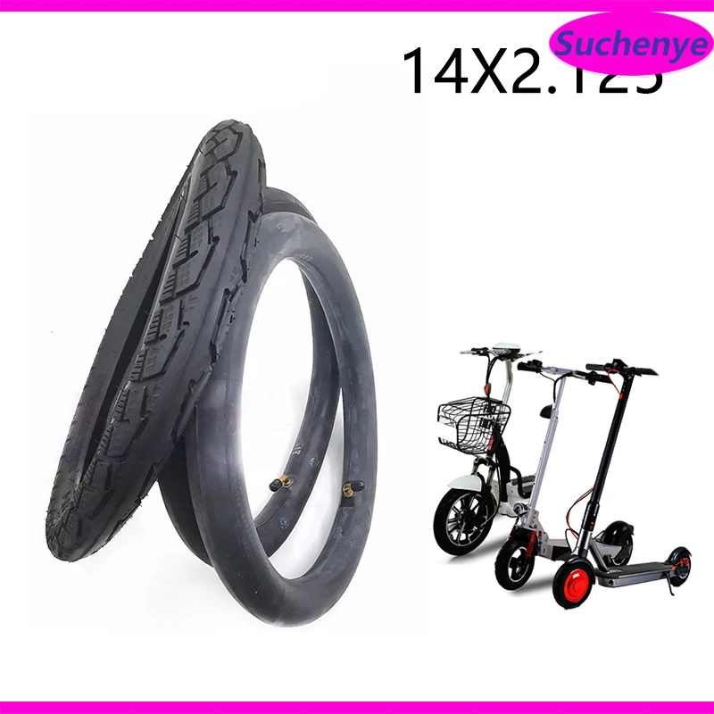 14x2.125 54-254 bike folging Electric scooter tyre 14*2.125 tube for Many Gas Scooters 14 inch E-bike wheel tire
14x2.125 54-254 bike folging Electric scooter tyre 14*2.125 tube for Many Gas Scooters 14 inch E-bike wheel tire