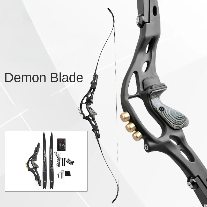 New ILF Universal Interface MeiLie Reversible Bow Demon Blade 30-50lb Outdoor Archery Recurve Bow
New ILF Universal Interface MeiLie Reversible Bow Demon Blade 30-50lb Outdoor Archery Recurve Bow