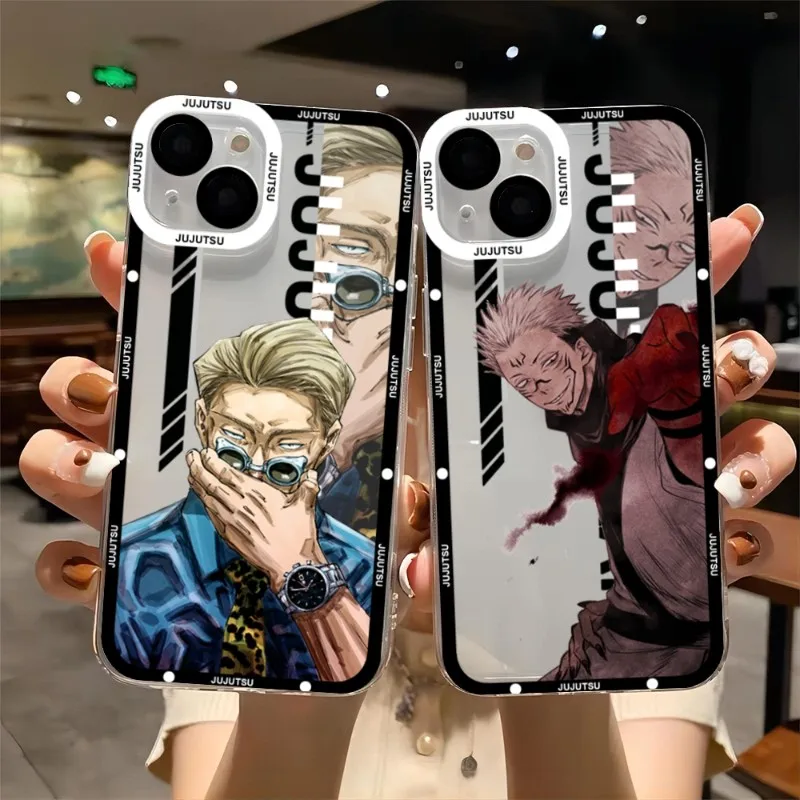 Anime Jujutsu Kaisen Phone Case Telefoon For IPhone 14ProMax 13 14 12 11 Pro Max Mini Transparent Fundas Soft Cover
Anime Jujutsu Kaisen Phone Case Telefoon For IPhone 14ProMax 13 14 12 11 Pro Max Mini Transparent Fundas Soft Cover