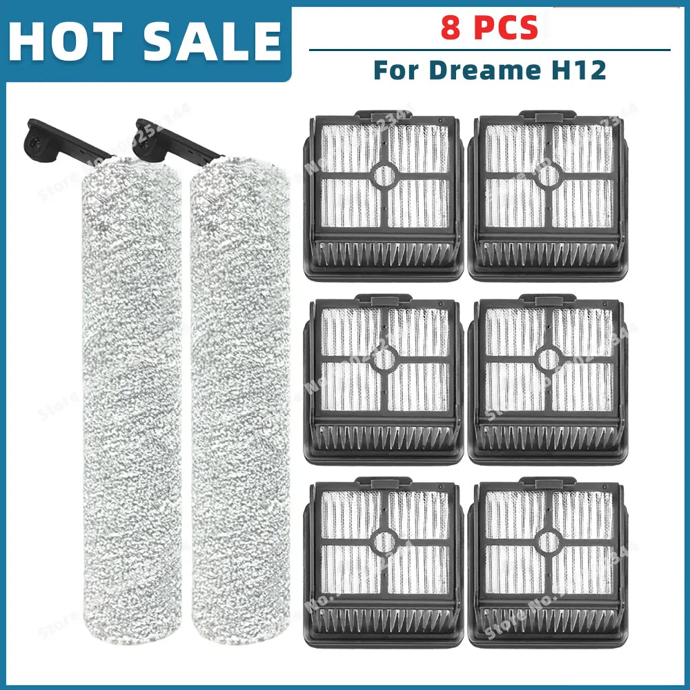 Запасные части для пылесоса ( Dreame H11 Core / H12 ), сменные детали, аксессуары, роликовая щетка, фильтр НЕРА
Запасные части для пылесоса ( Dreame H11 Core / H12 ), сменные детали, аксессуары, роликовая щетка, фильтр НЕРА