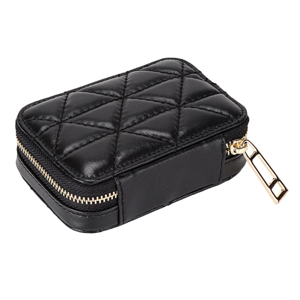 Makeup small Lipstick Mirror Case Lipstick Holder with Mirror Outdoor Bag Lipstick Wallet Black Zipper Makeup Carry lip gloss
Makeup small Lipstick Mirror Case Lipstick Holder with Mirror Outdoor Bag Lipstick Wallet Black Zipper Makeup Carry lip gloss